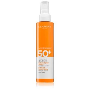 Clarins Sun Care Lotion Spray spray protector pentru plajă SPF 50+
