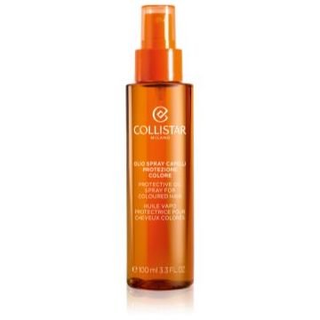 Collistar Protective Oil Spray for Coloured Hair Ulei protector de păr pentru protecție solară pentru păr vopsit