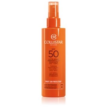 Collistar Tanning Moisturizing Milk Spray lotiune hidratanta SPF 50