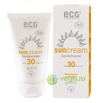 Crema cu Protectie Solara Inalta SPF 30 Nuantata Ecologica/Bio 75ml