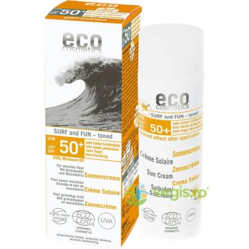 Crema cu Protectie Solara SPF50+ Extra-Rezistenta la Apa Surf Fan Bio 50ml
