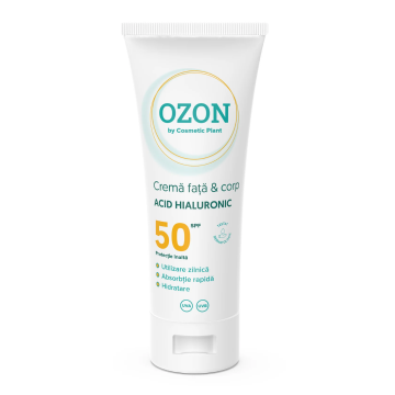 Cremă față&corp cu SPF 50 Ozon, 100ml, Cosmetic Plant