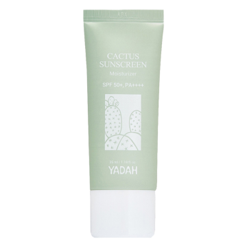 Cremă hidratantă cu protecție solară SPF50+ Cactus, 35ml, Yadah