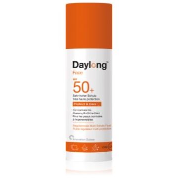 Daylong Protect & Care Face Fluid SPF50+ protective fluid pentru toate tipurile de ten, inclusiv piele sensibila