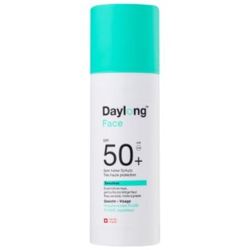 Daylong Sensitive Face Gel-Fluid SPF 50+ fluid pentru fata cu protectie solara SPF 50+