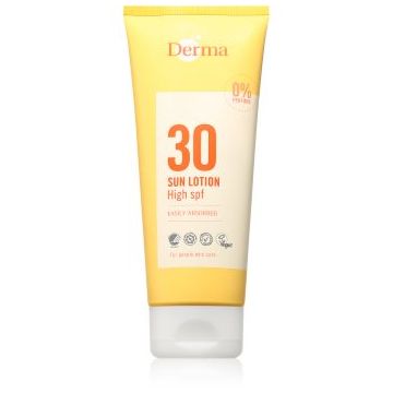 Derma Sun Lotion loțiune pentru plaja SPF 30