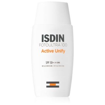 ISDIN Foto Ultra 100 Active Unify crema de protectie iluminatoare SPF 50+