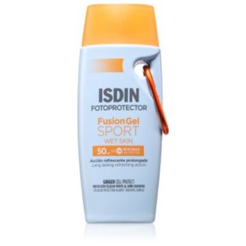 ISDIN Fotoprotector Fusion Gel Sport lichid protector ultra ușor pentru sportivi