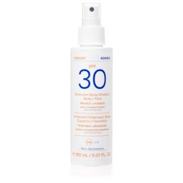 Korres Yoghurt Sunscreen lotiune pentru bronzat Spray