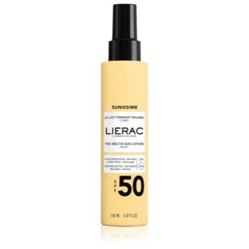 Lierac Sunissime The Melt-in Sun Lotion SPF 50 spray pentru corp plaja