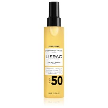 Lierac Sunissime The Silky Sun Oil ulei pentru plaja SPF 50