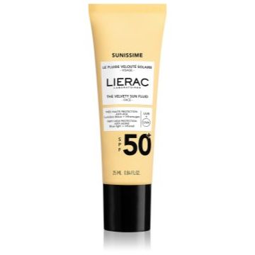 Lierac Sunissime The Velvety Sun Fluid SPF 50+ protective fluid plaja