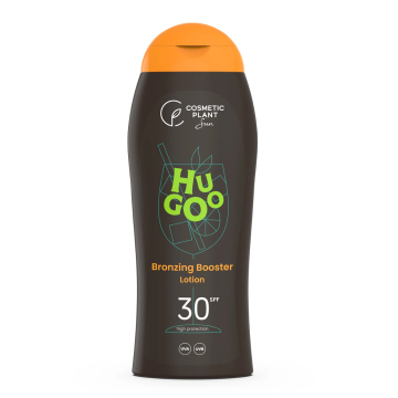 Lotiune de corp pentru bronzare accelerata Hugoo, 200ml, Cosmetic Plant