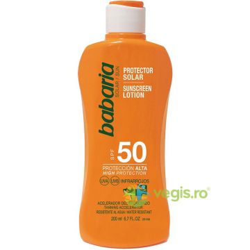 Lotiune Protectie Solara SPF50 Accelerator Bronzare 200ml