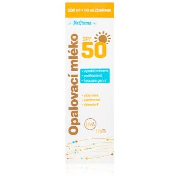 MedPharma Suntan Lotion SPF50 loțiune pentru plaja cu o protectie UV ridicata