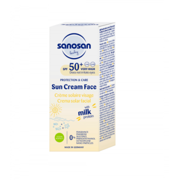 Sanosan Baby Crema de fata SPF50+ 30 ml