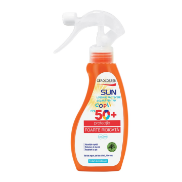 Spray cu protectie solara pentru copii SPF 50+ Sun, 200 ml, Gerocossen