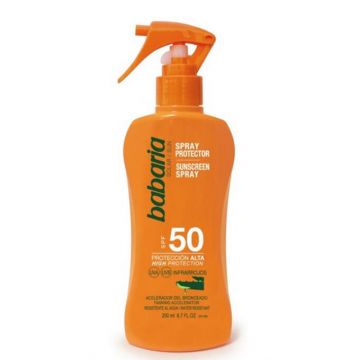 Spray lotiune cu SPF 50 si Aloe Vera, 200ml, Babaria