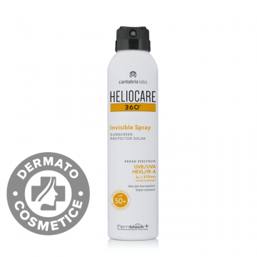 Spray pentru corp cu protectie solara SPF 50+ Heliocare 360°, 200ml, Cantabria Labs