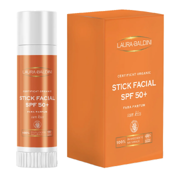 Stick facial SPF50+ Sun Kiss, 15ml, Laura Baldini