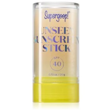 Supergoop! Unseen Sunscreen stick de protecție solară SPF 40