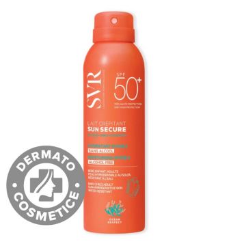 SVR Sun Secure Lait Crepitant Lotiune cremoasa spray SPF 50+ 200 ml