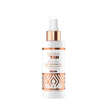 Tan & tone self tanning oil dark 145 ml