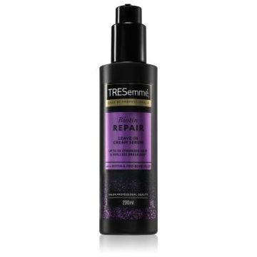 TRESemmé Biotin Repair Leave-In Cream Serum ser crema pentru un aspect perfect al parului