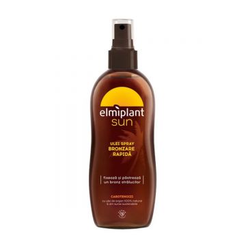 Ulei pentru bronz rapid SPF0 Sun, 150ml, Elmiplant