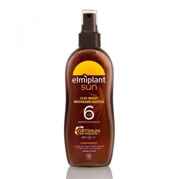 Ulei spray SPF6 Optimum Sun, 150ml, Elmiplant