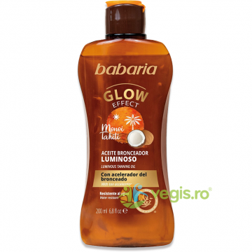 Ulei Tip Gel Accelerator pentru Bronzare cu Efect de Stralucire 200ml