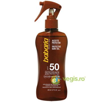 Ulei tip Spray Protectie Solara SPF50 Accelerator Bronzare Cocos 200ml