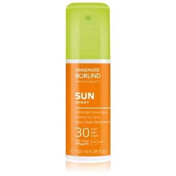 ANNEMARIE BÖRLIND SUN SPORT spray protector pentru plajă cu efect racoritor