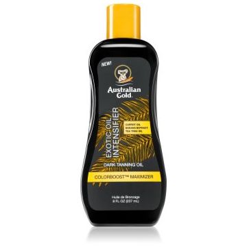 Australian Gold Exotic Intensifier ulei hrănitor pentru un bronz frumos și o piele sănătoasă