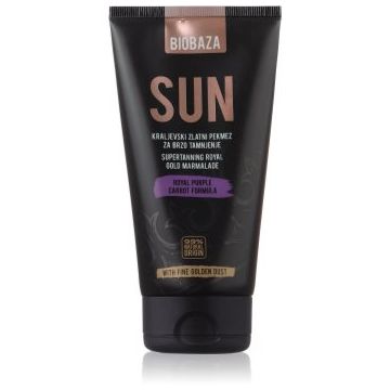 BIOBAZA Sun cremă pentru plaja cu beta-caroten