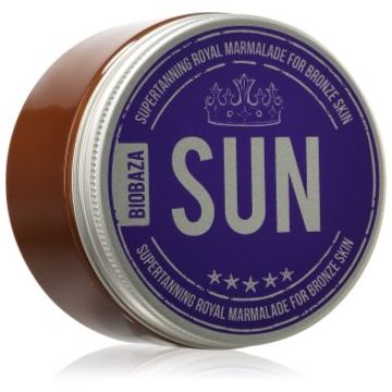 BIOBAZA Sun cremă pentru plaja pentru intensificarea bronzului