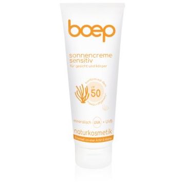 Boep Natural Sun Cream Sensitive cremă pentru plaja SPF 50