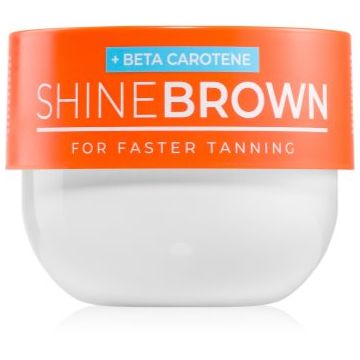 BYROKKO Shine Brown Beta Carotene cremă pentru plaja cu beta-caroten