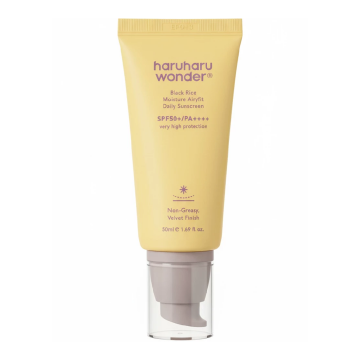 Crema de fata protectie solara orez negru SPF50, 50 ml, Haruharu