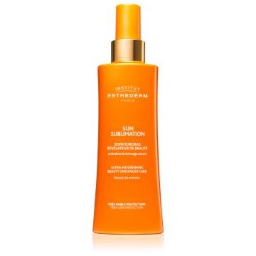 Institut Esthederm Sun Sublimation Ultra-Nourishing Beauty Enhancer Cream activator pentru bronz