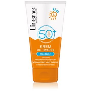 Lirene Sun Kids crema protectoare pentru fata rezistent la apa