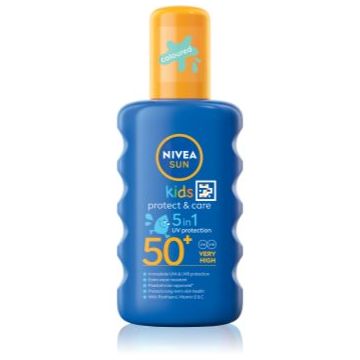NIVEA SUN Kids spray colorat pentru copii pentru bronzat SPF 50+