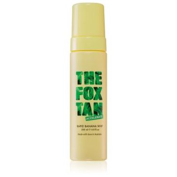 The Fox Tan Rapid Banana Whip agent pentru accelerarea și prelungirea bronzării fara factor de protectie